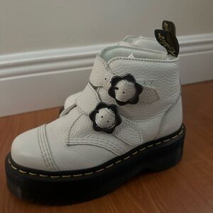 Devon Flower Platform Bootie